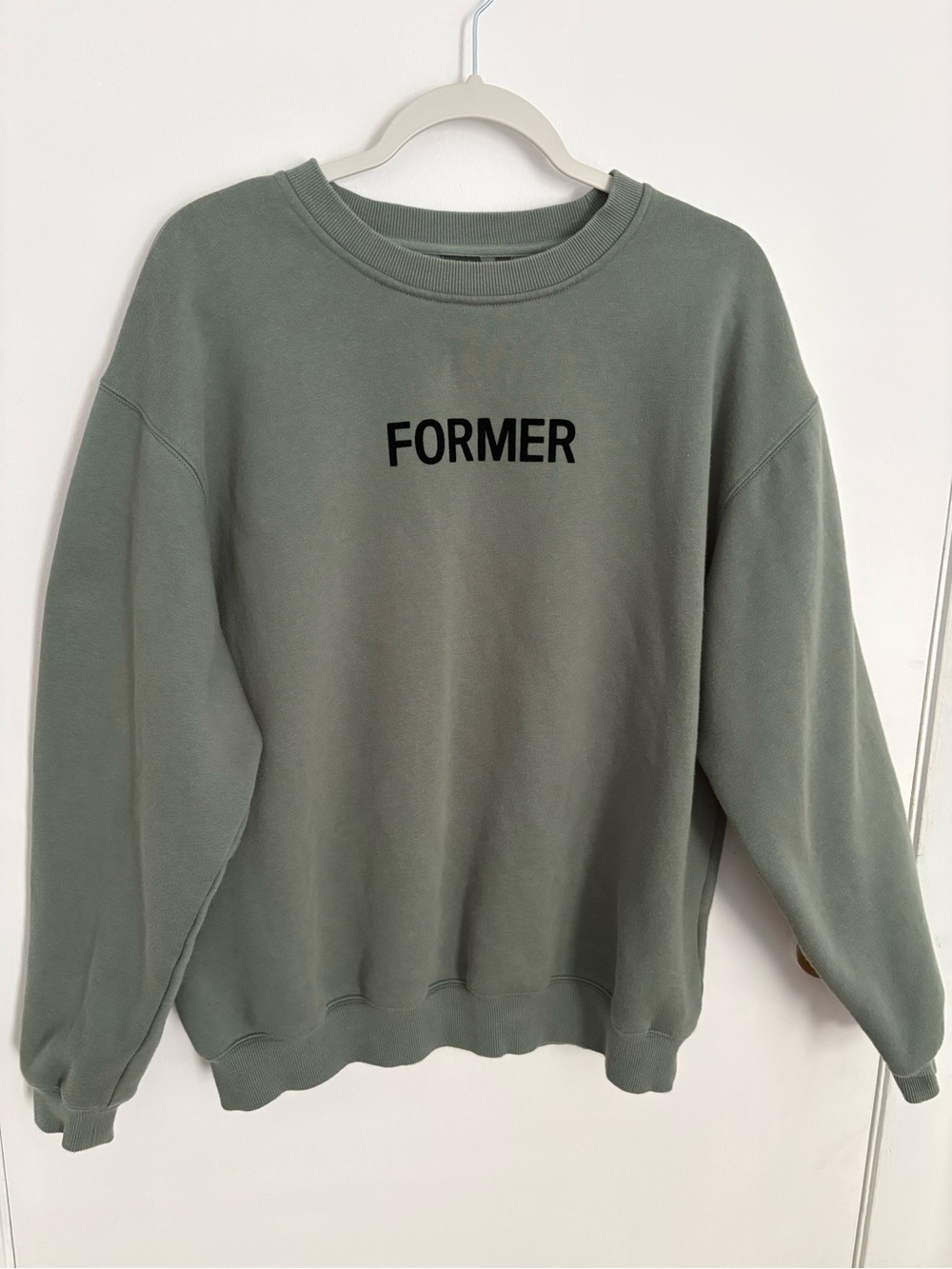 Olive Crewneck Sweatshirt